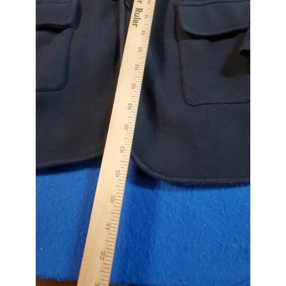 Polo Ralph Lauren Blue RRL Blazer Jacket Knitted Women's Size Large - Picture 10 of 16